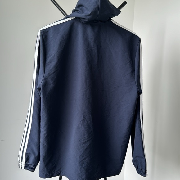 ADIDAS Windbreaker | Navy Blue | Men’s Medium | Lightweight - Picture 8 of 12